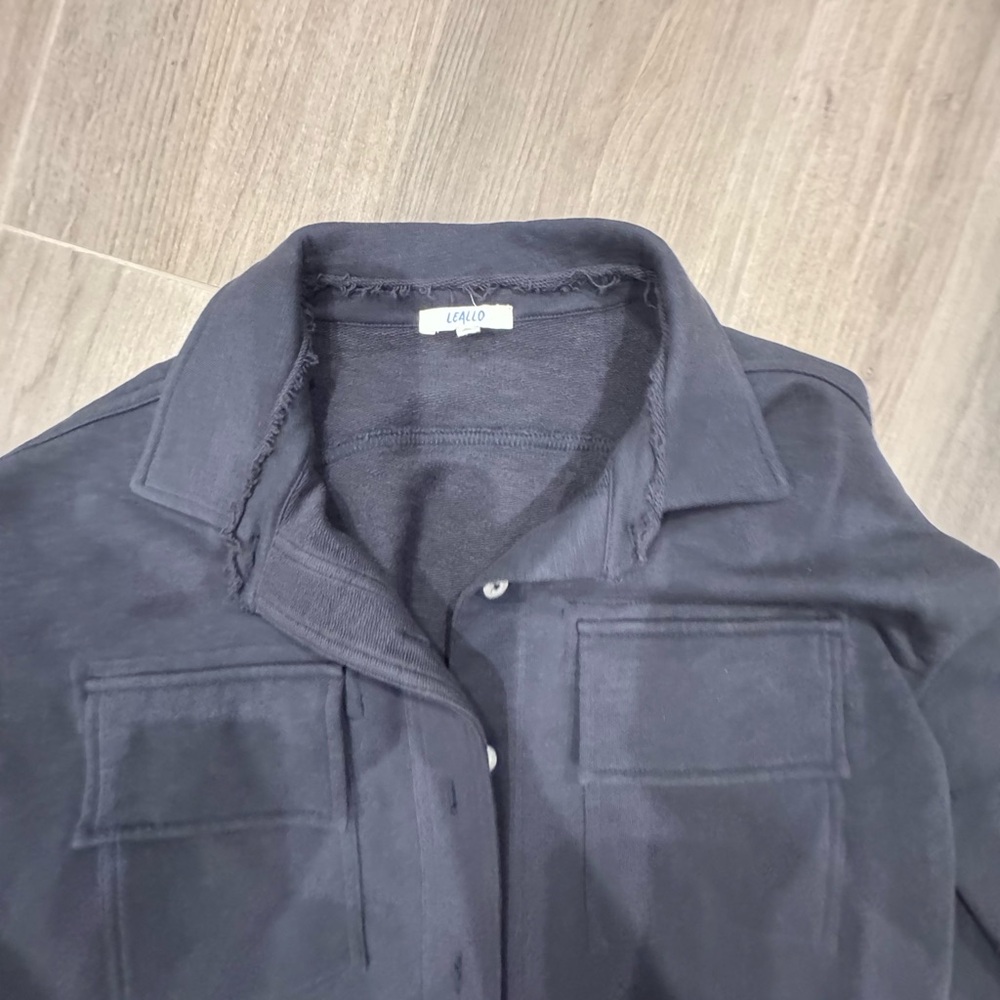 Leallo perfect layering French Terry jacket - Picture 4 of 4